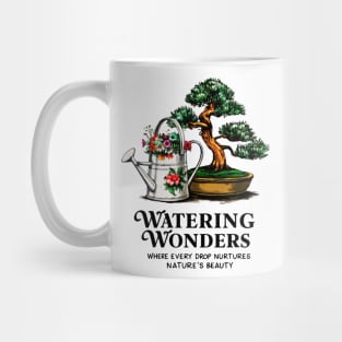 WATERING WONDERS: Nurturing Nature's Beauty with Every Drop Mug